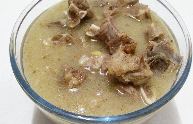 شوربة لحم نص