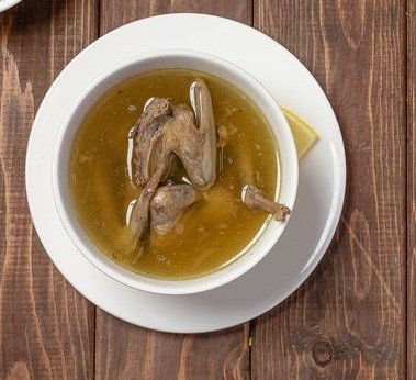 شوربة حمام نص