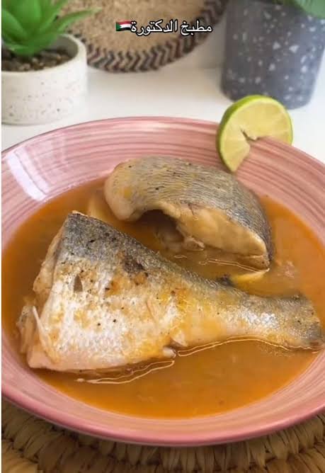 شوربة سمك كامل
