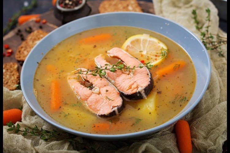 شوربة سمك نص